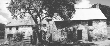 Abercynafon Farm Barn - before the restoration