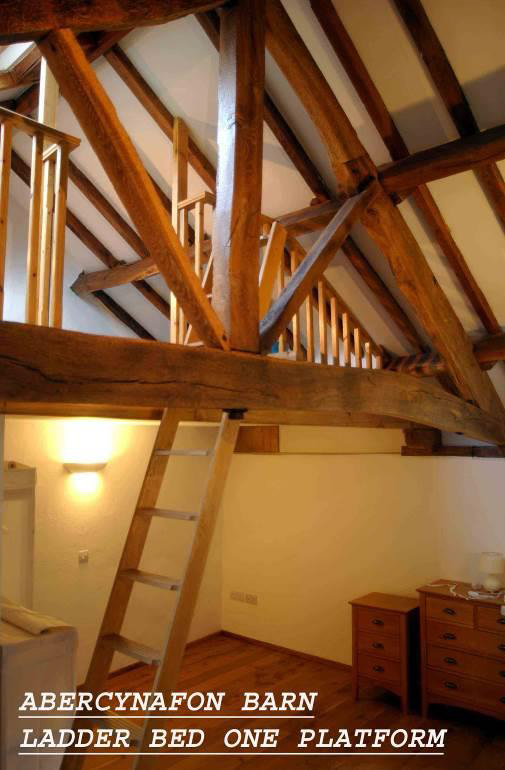 Image of ladder to bedroom one